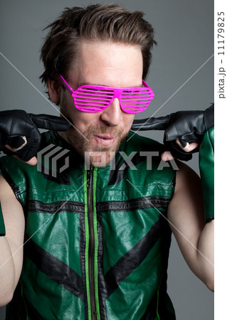 Attractive caucasian man shot in studio 11179825