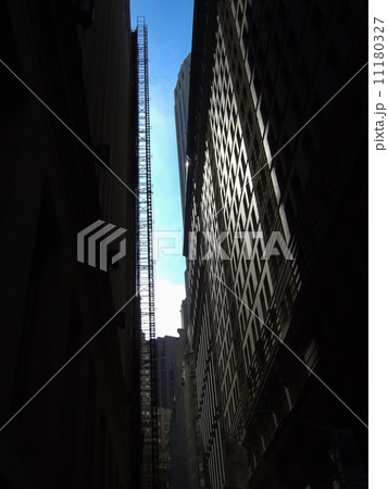 Low angle view of building, Manhattan, New York City, New York S Low angle view of building, Manhattan, New York City, New York S 11180327