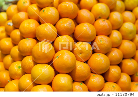 Oranges for sale at a market stall Oranges for sale at a market stall 11180794