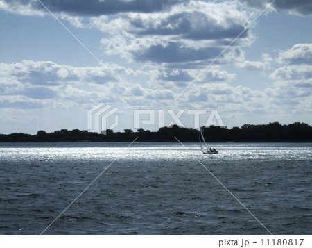 Sailboat in the sea 11180817