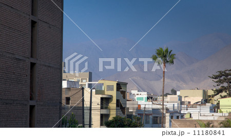 Houses in a city, Lima, Peru 11180841