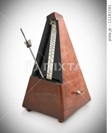 metronome isolated on a white background 11181581