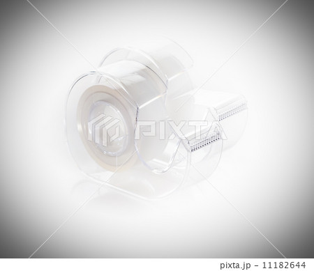 two rolls of tape isolated on a white background 11182644