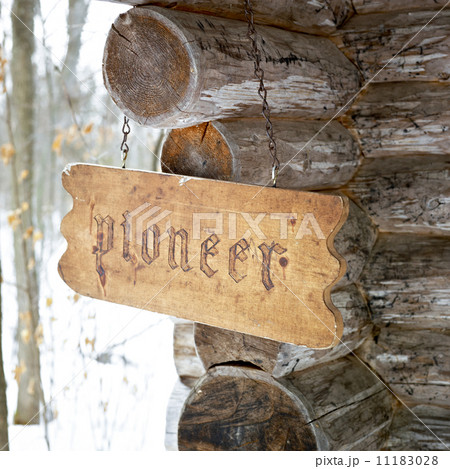 Signboard hanging at a cottage, Orangeville, Dufferin County, On Signboard hanging at a cottage, Orangeville, Dufferin County, On 11183028
