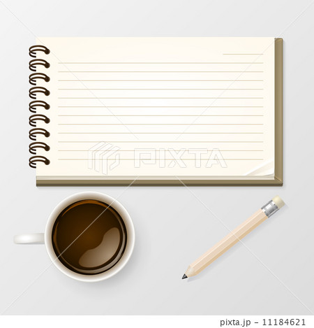 Notebook with coffee Notebook with coffee 11184621