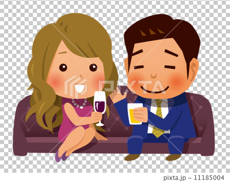 與婦女的商人飲用的酒精 與婦女的商人飲用的酒精 11185004