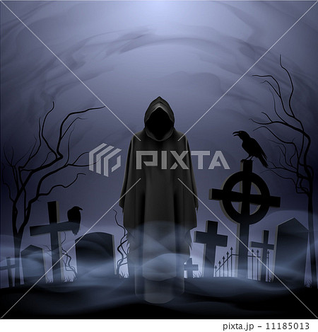 Angel of death in the cemetery Angel of death in the cemetery 11185013