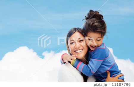 hugging mother and daughter hugging mother and daughter 11187796