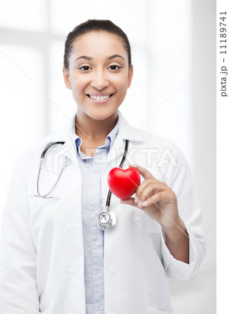 african doctor with heart african doctor with heart 11189741