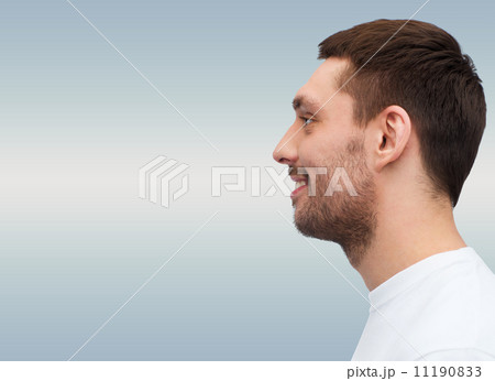 portrait of smiling young handsome man portrait of smiling young handsome man 11190833