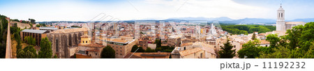 Panorama of Girona from roof 11192232