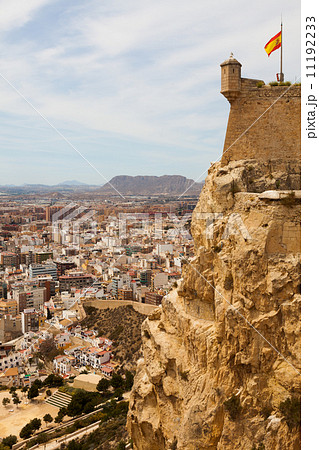 view of Alicante from Castle. 11192233