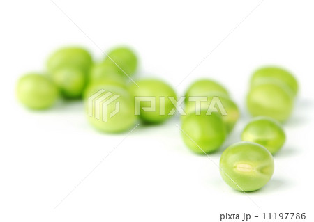 Pea bean isolated on white 11197786