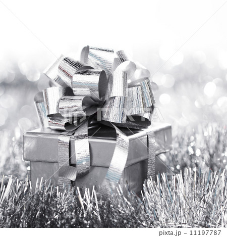 silver christmas card silver christmas card 11197787