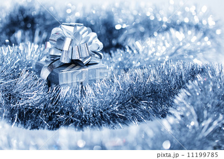 blue christmas card 11199785