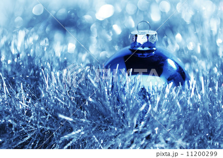 blue christmas card 11200299