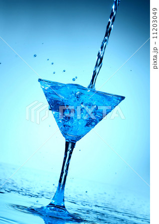 blue coctail splash blue coctail splash 11203049
