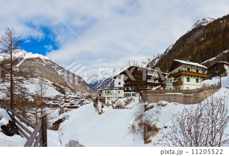 Mountains ski resort Solden Austria 11205522