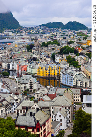 Cityscape of Alesund Norway Cityscape of Alesund Norway 11205628