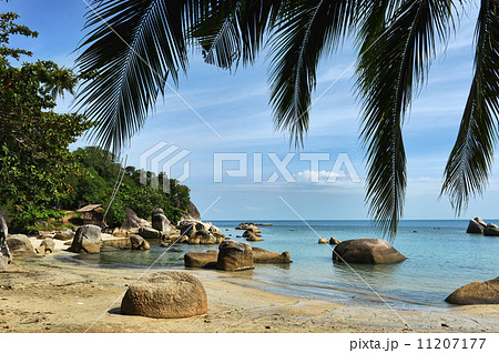 Tropical Lamai beach, Thailand 11207177