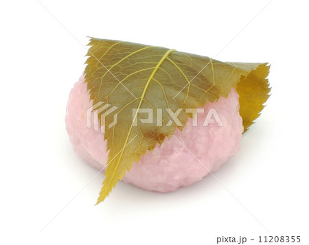 さくら餅 道明寺 紅 関西風 左向き 11208355