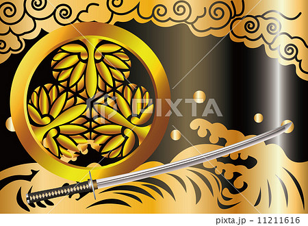 三つ葉葵背景 11211616