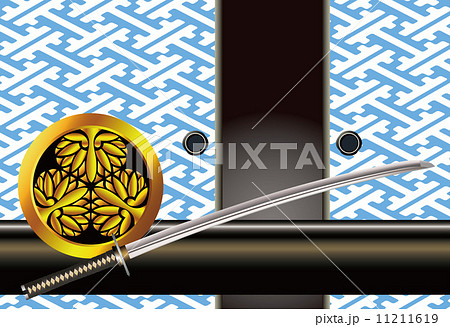 襖　三つ葉葵 11211619