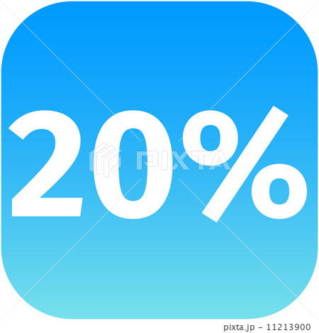 20 percent icon 20 percent icon 11213900