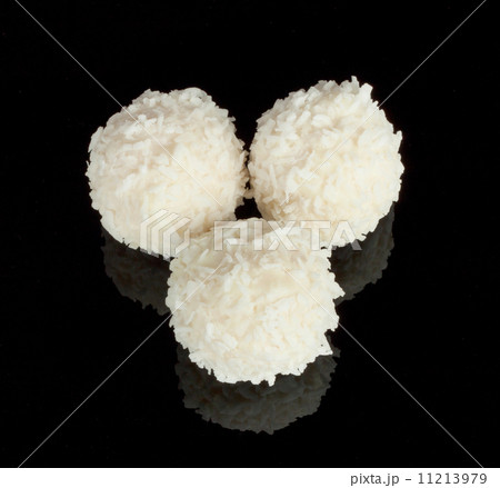 White delicious candy with coconut 11213979