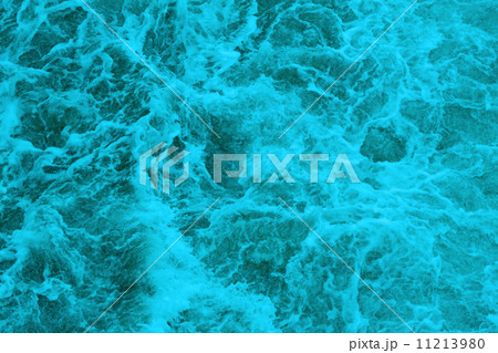 Vibrant fast moving blue water 11213980