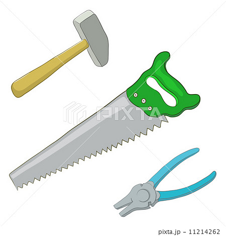 Hammer, saw, pliers 11214262