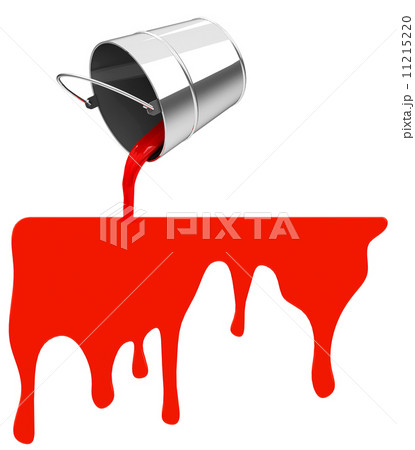 the paint bucket 11215220