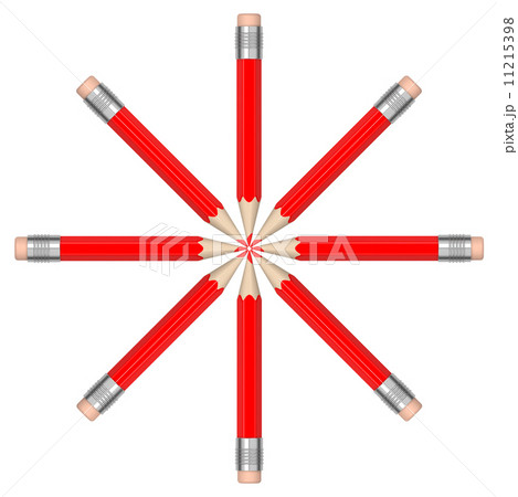 the red pencils 11215398
