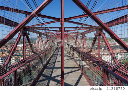 On top of the Bizkaia suspension bridge 11216720