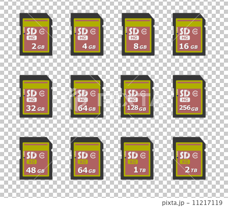 Various SD cards 11217119