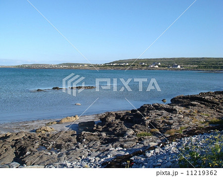 アラン諸島　イニシュモアの風景　石垣 11219362