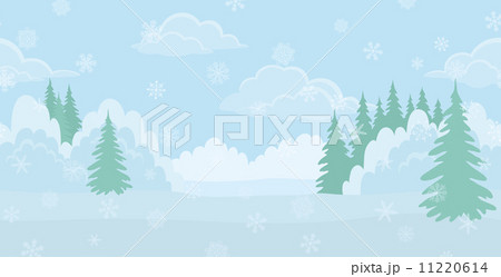 Christmas landscape, winter forest Christmas landscape, winter forest 11220614