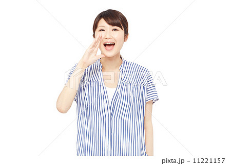 呼びかける女性 呼びかける女性 11221157