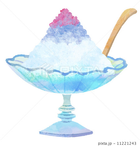 かき氷のイラスト素材