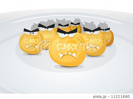 Gmo Corn Grains In My Plate 11221680