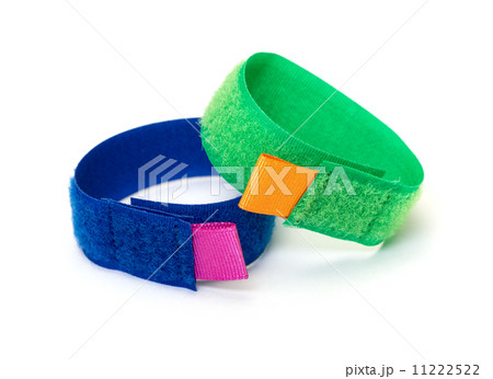 Rings from Colorful Velcro Strips 11222522
