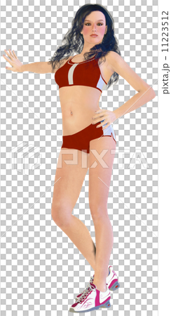 gymnastic, she, skin 11223512