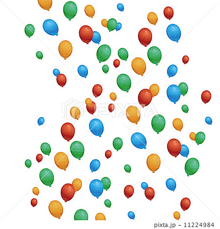 風船 バルーン 沢山 のイラスト素材
