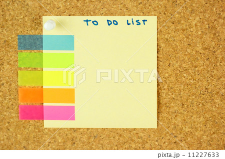 To do list sticker on the cork To do list sticker on the cork 11227633