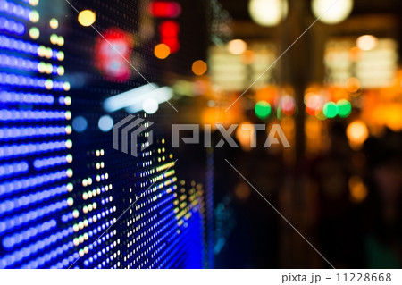 stock market price display 11228668