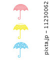 set of colorful umbrella 11230062