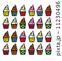 Vector - cupcakes 11230496