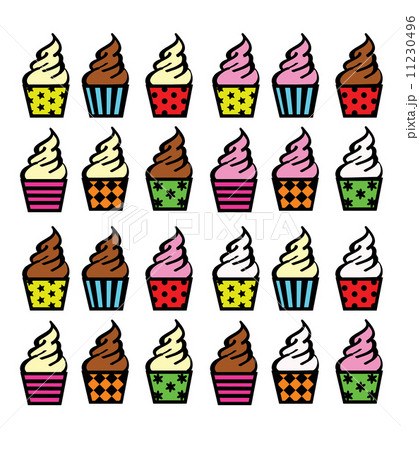 Vector - cupcakes Vector - cupcakes 11230496