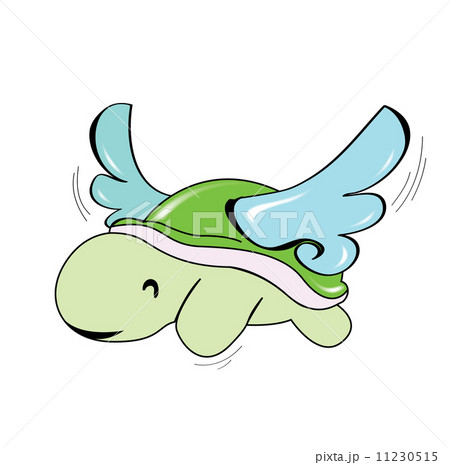 Vector of flying turtle Vector of flying turtle 11230515