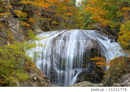 秋の関山大滝（山形県東根市） 11231778